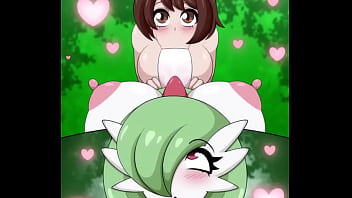 Futa pkmn gets bj from gloria