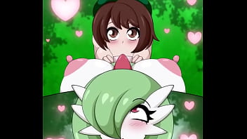 Futa pkmn gets bj from gloria