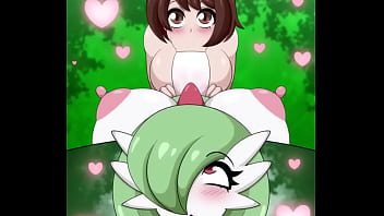 Futa pkmn gets bj from gloria