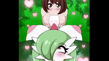 Futa pkmn gets bj from gloria