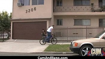 Ebony Chick Fucked Hard In Group Sex Action 27 thumbnail