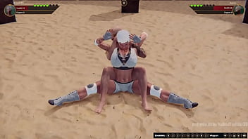 Broadzilla vs aaron nf3d mixed mma combat maledom arena