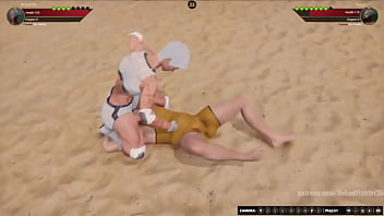 Broadzilla vs aaron nf3d mixed mma combat maledom arena