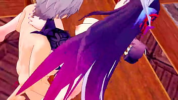 Hysilens gets her wet pussy shot up with hot cum honkai star rail compilation