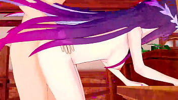 Hysilens gets her wet pussy shot up with hot cum honkai star rail compilation