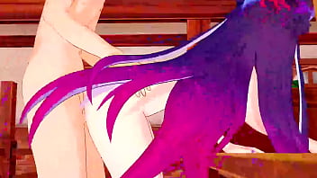 Hysilens gets her wet pussy shot up with hot cum honkai star rail compilation