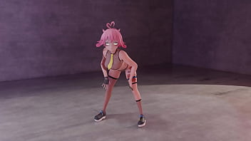 Vtuber strips & dances to kpop mmd