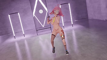Vtuber strips & dances to kpop mmd
