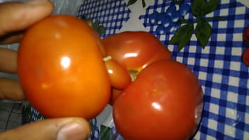 Dois tomates transando e gozando