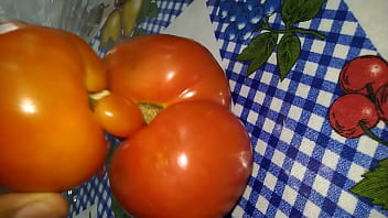 Dois tomates transando e gozando