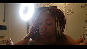 Young chick cleaning da dome