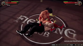 Jerle vs kyla nf3d mixed mma femdom combat