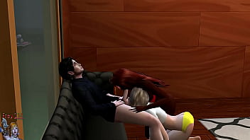 Chocolate Trans Blonde And Man thumbnail