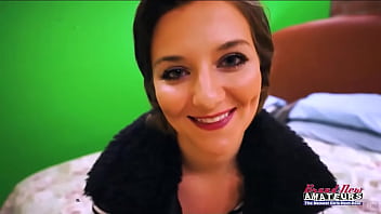 Short haired brunette kylie gets her wet pussy and mouth fucked and jizzed