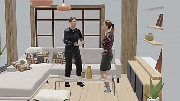 The girl fuck by owner