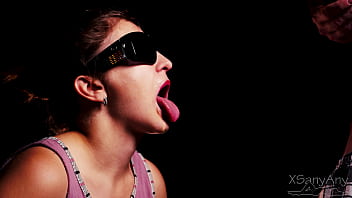 Cheating a blind girl a game of taste with a blind friend