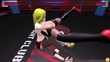 Tina vs spencer kyfc sexfight strap on sex