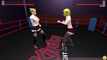 Tina vs spencer kyfc sexfight strap on sex