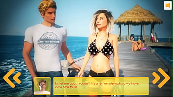 Threesome vacation 3d sex