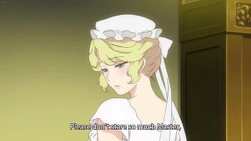 Big breasts blonde maid pov