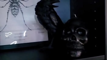 Got most of my spooky decor and stuff set up ️