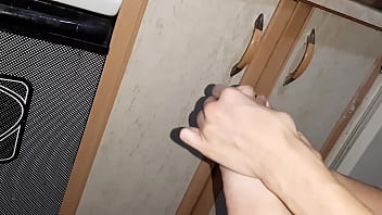 Lesbian fetishist tongue fucked my feet