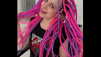 My lovely dreadlocks subscribe to me for more sexy vids