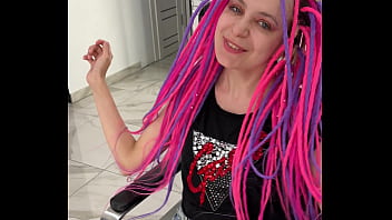 My lovely dreadlocks subscribe to me for more sexy vids