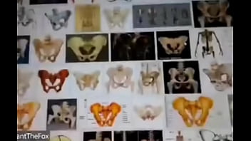 Esqueleto haciendo manualidades xd