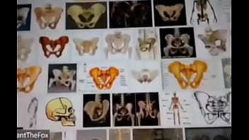 Esqueleto haciendo manualidades xd