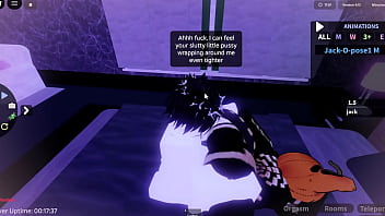 Roblox catgirl gets used like a toy