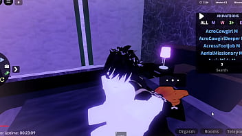 Roblox catgirl gets used like a toy