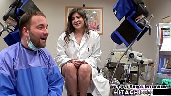 Become doctor tampa to give human guinea pig mandatory hitachi orgasms sophia valentina