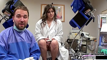 Become doctor tampa to give human guinea pig mandatory hitachi orgasms sophia valentina