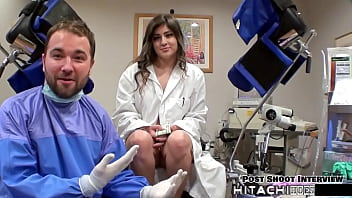 Become doctor tampa to give human guinea pig mandatory hitachi orgasms sophia valentina