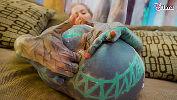 Sexy fishnets highheels stocking solo anal xl dildo play #anal #dildofucking #fishnets #highheels #stocking