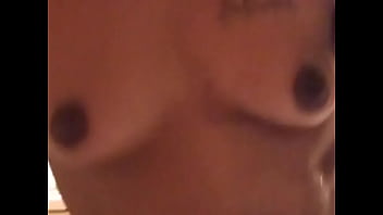 Slut in fishnets is giving toilet a nice golden shower Slut in fishnets is giving toilet a nice golden shower