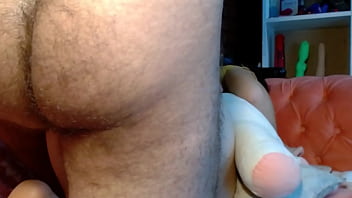 Slut teen with big ass received cock in ass until cum inside