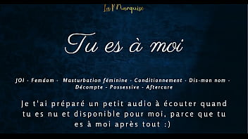 Tu es à moi french audio porn joi femdom