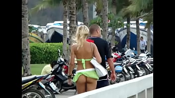 Sexy green mini shorts girl in public Sexy green mini shorts girl in public