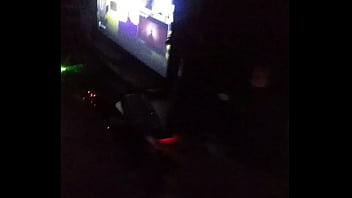 Striper pole in living room