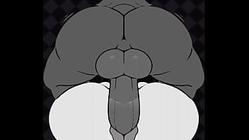 Skeleton x wolf komdog