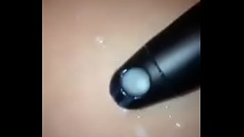 Teen masturbating while m is in washroom