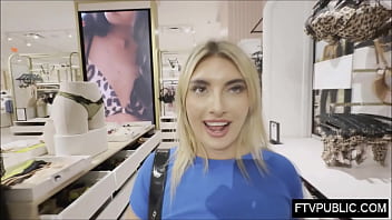 Changing room masturbation