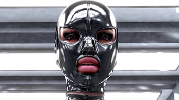 Slave girls in metal bondage