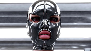 Slave girls in metal bondage