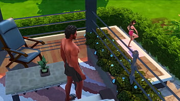 College guy fucks dad's milf girlfriend