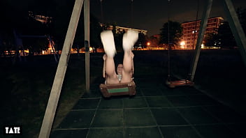 Girl gets huge facial after risky public blowjob