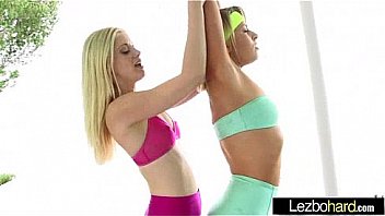 Lez Girls Zoey Monroe & Charlotte Stokely Kiss Licks And Play In Hot Lesbo Sex Action Clip 30 thumbnail