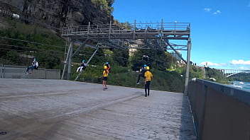 Adventure on wire by indian